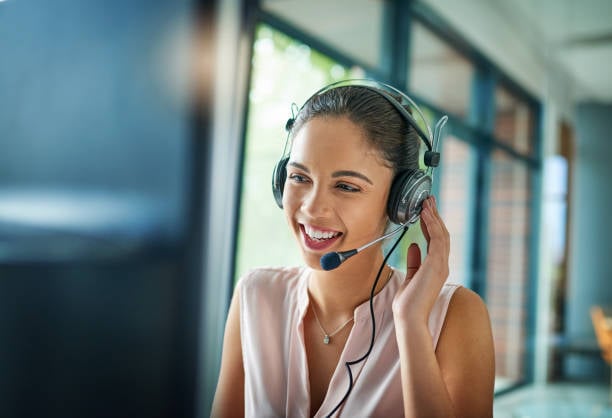 Call Center Woman